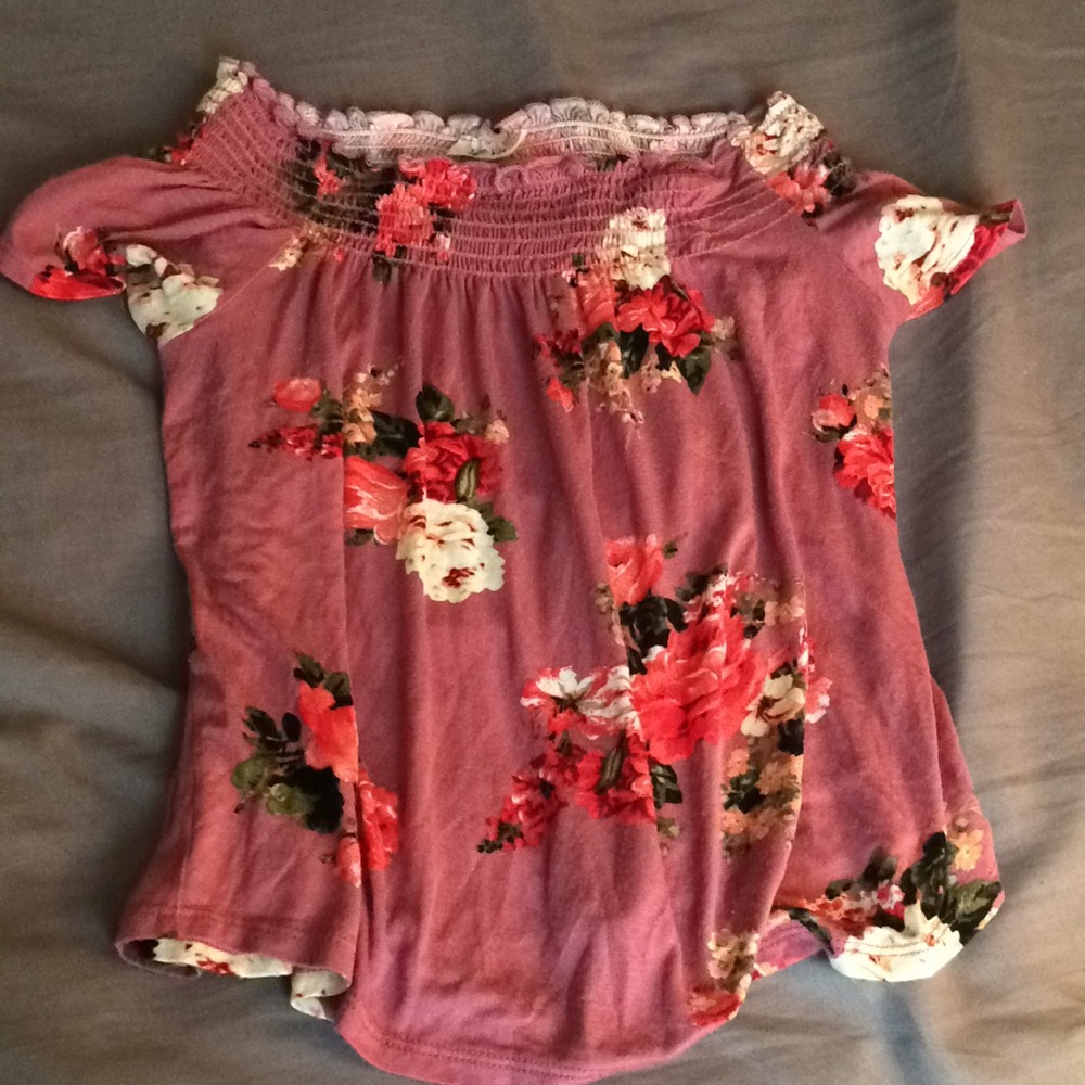 Off the shoulder blouse